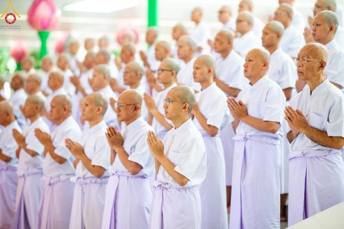 ภาพ No.141420:พิธีบรรพชาอุปสมบท โครงการอุปสมบทหมู่รุ่นผู้บริหาร รุ่นที่ 14 โครงการอุปสมบทหมู่ธรรมทายาท ระดับอุดมศึกษา รุ่นที่ 51 ภาคฤดูฝน ณ โบสถ์พระไตรปิฎก วัดพระธรรมกาย ในวันเสาร์ที่ 15 มิถุนายน พ.ศ. 2567