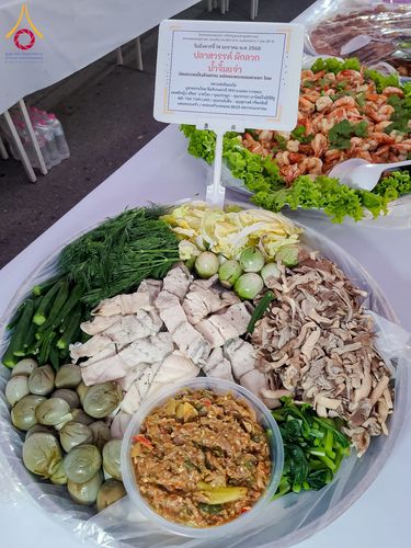 ภาพ No.194988:พิธีถวายภัตตาหารเป็นสังฆทาน แด่พระธรรมยาตรา ณ อนุสรณ์สถานมหาวิหารพระมงคลเทพมุนี (โลตัสแลนด์) อ.สองพี่น้อง จ.สุพรรณบุรี ในโครงการธรรมยาตรา กตัญญูบูชา มหาปูชนียาจารย์ พระมงคลเทพมุนี(สด จนฺทสโร) พระผู้ปราบมาร แห่ง ปีที่ 13 วันที่ 14 มกราคม พ.ศ.2568