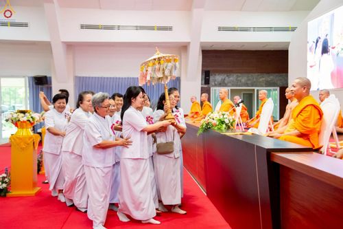 ภาพ No.233464:วันอาทิตย์ที่ 13 กรกฎาคม พ.ศ. 2568 พิธีทอดผ้าป่าสามัคคี "สร้างบ้านพักผู้ปฏิบัติธรรม" ณ ศูนย์ปฏิบัติธรรมจังหวัดระยอง(บ้านช่องลม)