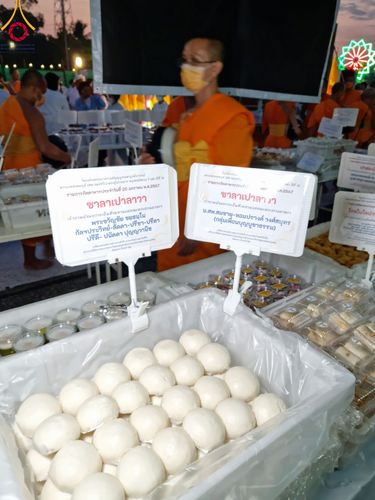 ภาพ No.115723:พิธีถวายภัตตาหารเป็นสังฆทาน แด่คณะพระธรรมยาตรา ปีที่ 12 วันที่ 20 มกราคม พ.ศ. 2567 ณ วัดโบสถ์(บน) บางคูเวียง จ.นนทบุรี