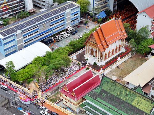 ภาพ No.128284:พิธีอัญเชิญพระบรมสารีริกธาตุ " ใจกลางเมืองนครหาดใหญ่ " เพื่อประดิษฐาน ณ มหารัตนเจดีย์สิริปทุมสวรรค์ (เจดีย์อริยพุทธะ 5 พระองค์) ศูนย์ปฏิบัติธรรมภาคใต้ อ.บางกล่ำ จ.สงขลา  วันที่ 9 มีนาคม พ.ศ.2567 (ชุดที่ 1)