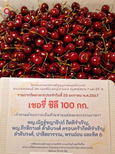 ภาพ No.118808:พิธีถวายภัตตาหารเป็นสังฆทาน แด่คณะพระธรรมยาตรา วันที่ 25 มกราคม พ.ศ. 2567 ณ อนุสรณ์สถานบางนางแท่น จ.นครปฐม