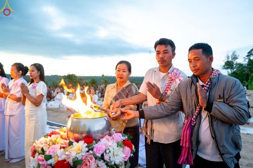 ภาพ No.92042:5 งานมหัคคตกุศล ณ วัดสิริวิเวก แขวงจำปาสัก สปป. ลาว วันที่ 1 พฤศจิกายน พ. ศ. 2566