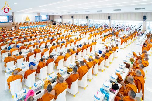 ภาพ No.226009:วันเสาร์ที่ 24 พฤษภาคม พ.ศ. 2568 พิธีถวายสังฆทาน 323 วัด ปีที่ 21 ครั้งที่ 177 พิธีมอบกองทุนหนุนแรงใจช่วยครูใต้ ปีที่ 18 ครั้งที่ 141 และพิธีทำบุญอุทิศส่วนกุศลให้ผู้วายชนม์ ณ ศูนย์ปฏิบัติธรรมภาคใต้ จ.สงขลา