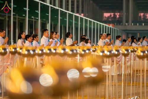 ภาพ No.312211:วันอังคารที่ 3 มีนาคม พ.ศ.2569 พิธีเวียนประทักษิณและจุดมาฆประทีป ณ ลานธรรมพระมหาธรรมกายเจดีย์ วัดพระธรรมกาย