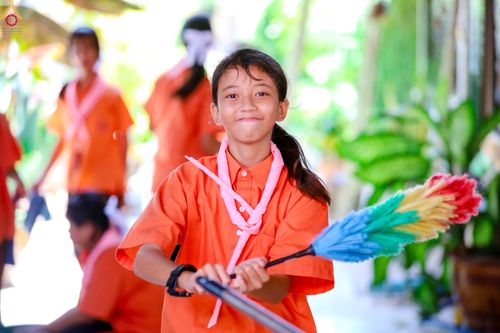 ภาพ No.338496:วันที่ 2-3 กรกฎาคม พ.ศ.2569 โครงการอบรมคุณธรรม จริยธรรมและความดีสากล ประจำปีการศึกษา2569 นักเรียนกว่า 150 คน  ณ วัดราษฎร์บูรณะ (วัดบางปลา) ต.บางปลา อ.บางพลี จ.สมุทรปราการ