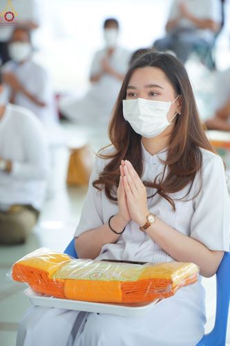 ภาพ No.72797:พิธีเจริญพระพุทธมนต์ และถวายภัตตาหารเป็นสังฆทาน เนื่องในวันคล้ายวันเกิด ครบรอบ 114 ปี คุณยายอาจารย์มหารัตนอุบาสิกาจันทร์ ขนนกยูง วันที่ 19 มกราคม พ.ศ. 2566 ณ หอฉันคุณยายอาจารย์ฯ วัดพระธรรมกาย จ.ปทุมธานี