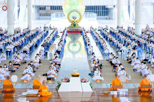 ภาพ No.64894:พิธีบุพเปตพลี ครั้งที่ 129 เพื่ออุทิศบุญกุศลแด่บรรพบุรุษผู้ล่วงลับ วันที่ 23 พฤศจิกายน พ.ศ. 2565 ณ วัดพระธรรมกาย