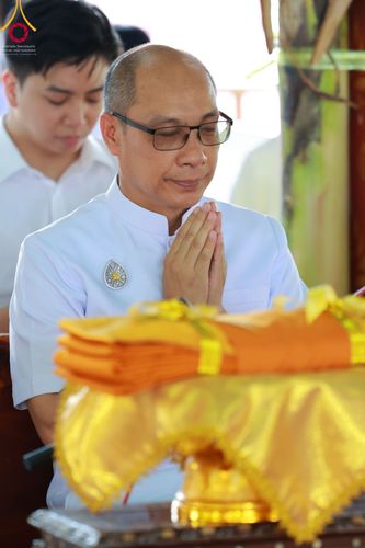 ภาพ No.64301:พิธีทอดกฐินสามัคคีทั่วไทย 5,000 วัด โดยคณะศิษยานุศิษย์วัดพระธรรมกาย น้อมบูชาธรรม 78 ปี หลวงพ่อธัมมชโย  วันอังคารที่ 8 พฤศจิกายน พ.ศ. 2565  ณ วัดโปรยฝน อ.หนองเสือ จ.ปทุมธานี