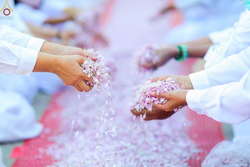 ภาพ No.72249:พิธีต้อนรับพระธรรมยาตรา ในโครงการธรรมยาตรากตัญญูบูชา มหาปูชนียาจารย์ พระมงคลเทพมุนี(สด จนฺทสโร) พระผู้ปราบมาร อนุสรณ์สถาน 7 แห่ง ปีที่ 11 วันที่ 18 มกราคม พ.ศ. 2566 ณ อนุสรณ์สถานลำดับที่ 4 สถานที่เกิดด้วยกายธรรม วัดโบสถ์ (บน) บางคูเวียง อ.บางกรวย จ.นนทบุ