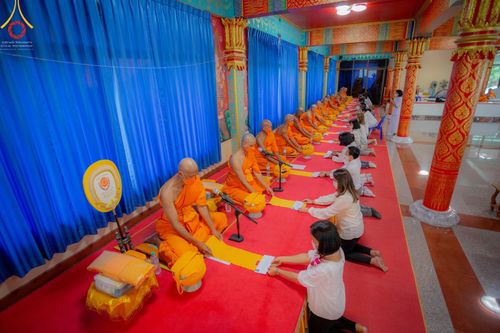 พิธีอุปสมบทวัดบางเดื่อ เขตบางขุนเทียน กรุงเทพมหานคร รับบุญจัดงานโดยสำนักกัลยาณมิตรสากล กองนครหลวง 11 เมื่อวันที่ 7 ธันวาคม พ.ศ. 2565