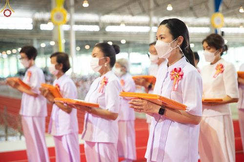 ภาพ No.65281:พิธีทอดผ้าป่า ในวันอาทิตย์ต้นเดือนที่ 4 ธันวาคม พ.ศ. 2565 ณ วัดพระธรรมกาย จ.ปทุมธานี