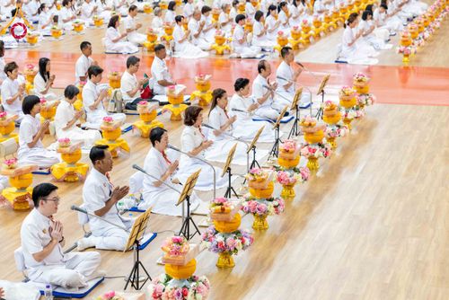 ภาพ No.313604:วันอาทิตย์ที่ 15 มีนาคม พ.ศ. 2569 พิธีร่วมบุญบรรพชาสามเณร 5000 รูป ณ ห้องแก้วสารพัดนึก 2 สภาธรรมกายสากล วัดพระธรรมกาย