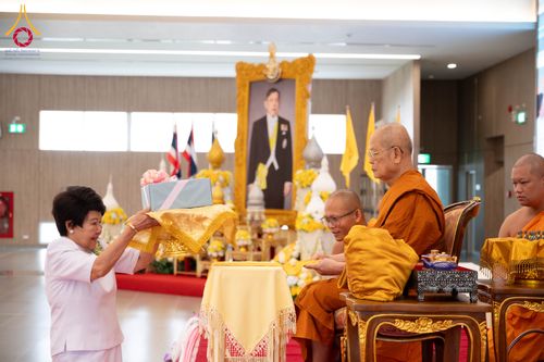 ภาพ No.346729:วันพฤหัสบดี 27 สิงหาคม พ.ศ.2569 พิธีมอบรางวัลแก่สามเณรทรงพระปาฏิโมกข์ปีที่ 4/2569