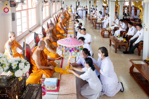 ภาพ No.300410:วันที่ 22 มกราคม พ.ศ. 2569 พิธีทอดผ้าป่าทำนุบำรุงศาสนสถาน ณ วัดรางกำหยาด ต.บางภาษี อ.บางเลน จ.นครปฐม ในโครงการธรรมยาตรา กตัญญูบูชา มหาปูชนียาจารย์ พระมงคลเทพมุนี(สด จนฺทสโร) พระผู้ปราบมาร อนุสรณ์สถาน 7 แห่ง ปีที่ 14