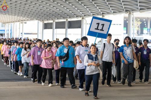 ภาพ No.59499:การอบรมอาสาสมัคร  เตรียมงานและจัดถวายภัตตาหาร แด่พระสังฆาธิการ 10,000 กว่าวัดทั่วประเทศ ในวันที่ 21-22 เมษายน พ.ศ.2567 เพื่องานวันคุ้มครองโลก จัดโดย ชมรมพุทธศาสตร์สากลฯ