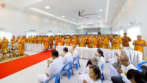 ภาพ No.232910:วันที่ 8  กรกฏาคม พ.ศ. 2568 สัมมนาคณะสงฆ์โซนภาคตะวันตก เพื่อฟื้นฟูพระพุทธศาสนา โครงการทอดกฐิน 30,000 วัดทั่วไทย ประจำปีพุทธศักราช 2568 ณ ศูนย์ปฏิบัติธรรมพระมงคลเทพมุนี อ.สองพี่น้อง จ.สุพรรณบุรี