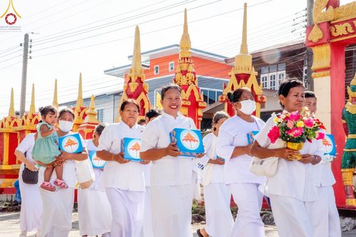 ภาพ No.92958:พิธีทอดกฐินสามัคคีทั่วไทย 5,000 วัด โดยคณะศิษยานุศิษย์วัดพระธรรมกาย น้อมบูชาธรรม 79 ปี หลวงพ่อธัมมชโย ณ วัดทรงศิรินาวาส จ.บุรีรัมย์ วันที่ 8 พฤศจิกายน พ.ศ.2566