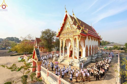 ภาพ No.200346:พิธีทอดผ้าป่าทำนุบำรุงศาสนสถาน ณ วัดผาสุการาม ตำบลบางไทรป่า อำเภอบางเลน จังหวัดนครปฐม ในโครงการธรรมยาตรา กตัญญูบูชา มหาปูชนียาจารย์ พระมงคลเทพมุนี(สด จนฺทสโร) พระผู้ปราบมาร อนุสรณ์สถาน 7 แห่ง ปีที่ 13 วันที่ 22 มกราคม พ.ศ. 2568