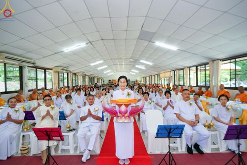 ภาพ No.136811:พิธีทอดผ้าป่า สร้างรั้วลวดหนาม วันพฤหัสบดีที่ 9 พฤษภาคม พ.ศ.2567 ณ ศูนย์อบรมเยาวชนจังหวัดแพร่ อ.วังชิ้น จ.แพร่