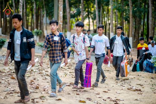 ภาพ No.75728:พิธีตัดปอยผม และ ปลงผมนาคธรรมทายาท ในโครงการบรรพชาสามเณรหมู่ครั้งที่ 3 วันที่ 9 กุมภาพันธ์ พ.ศ. 2566 ณ วัดเบงกาลี เมืองคากาจารี ประเทศบังกลาเทศ