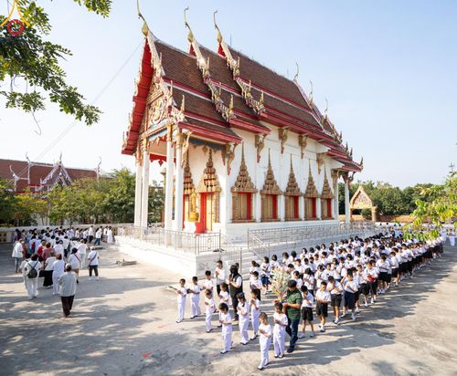 ภาพ No.113929:พิธีทอดผ้าป่าทำนุบำรุงศาสนสถาน ณ วัดเกิดการอุดม ต.คลองสาม อ.คลองหลวง จ.ปทุมธานี วันที่ 17 มกราคม พ.ศ. 2567