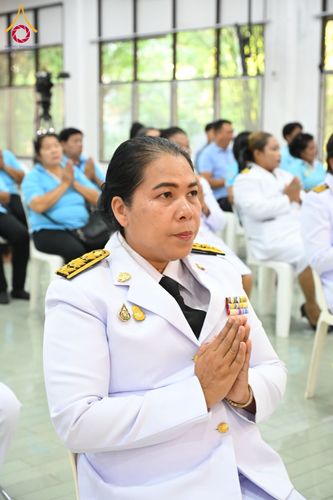 ภาพ No.57866:นายอำเภอคลองหลวง นำพสกนิกรร่วมพิธีเจริญพระพุทธมนต์ ถวายเป็นพระราชกุศล เนื่องในโอกาสวันคล้ายวันประสูติ สมเด็จพระเจ้าลูกยาเธอ เจ้าฟ้าทีปังกรรัศมีโชติฯ ณ วัดพระธรรมกาย วันจันทร์ที่ 29 เมษายน พ.ศ. 2567