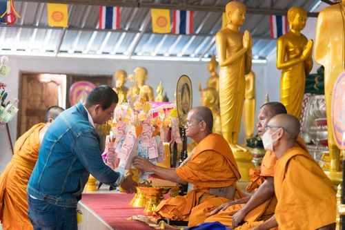 ภาพ No.95330:พิธีทอดกฐินสามัคคีทั่วไทย 5,000 วัด ณ สำนักสงฆ์แสงธรรมคีรี อ.พนมสารคาม จ.ฉะเชิงเทรา วันเสาร์ที่ 18 พฤศจิกายน พ.ศ. 2566