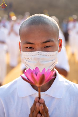 ภาพ No.130246:Photo Story ปฐมบรรพชาชาวพุทธมาร์มา Episode 3/5 วันที่ 9 กุมภาพันธ์ พ.ศ. 2567 ในโครงการบรรพชาสามเณร ครั้งแรกของชาวพุทธมาร์มา บังกลาเทศ ณ วัดธัมจักร อรัญกุฏิ เมืองรัมการ์ คาร์กาชารี บังกลาเทศ