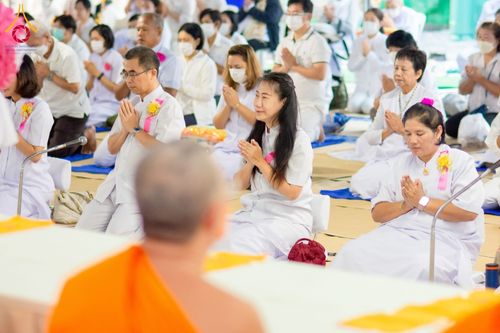 ภาพ No.119890:พิธีถวายภัตตาหารเป็นสังฆทาน แด่คณะพระธรรมยาตรา ปีที่ 12 วันที่ 28 มกราคม พ.ศ. 2567 ณ อนุสรณ์สถานบางปลา จ.นครปฐม