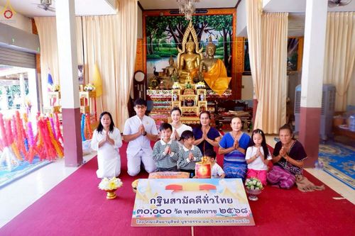 ภาพ No.253754:วันที่ 12 ตุลาคม พ.ศ. 2568 พิธีทอดกฐินสามัคคีทั่วไทย 30,000 วัด โดยคณะศิษยานุศิษย์ บูชาธรรม 81 ปี หลวงพ่อธัมมชโย ณ วัดดอยคำ ตำบลทากาศ  อำเภอแม่ทา จังหวัดลำพูน