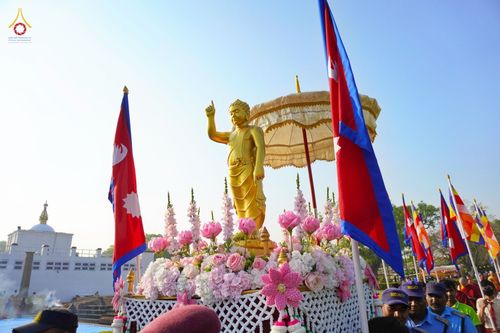 ภาพ No.80957:งานพุทธชยันตี วิสาขบูชา ณ ลุมพินี ประเทศเนปาล วันศุกร์ที่ 5 พฤษภาคม พ. ศ. 2566