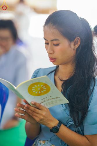 ภาพ No.114697:พิธีทอดผ้าป่าทำนุบำรุงศาสนสถาน ณ วัดปรางค์หลวง ต.บางม่วง อ.บางใหญ่ จ.นนทบุรี วันที่ 18 มกราคม พ.ศ. 2567