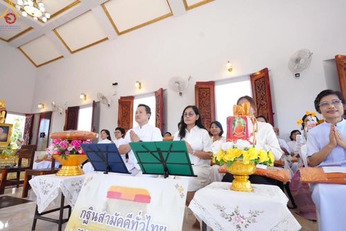 ภาพ No.167168:พิธีทอดกฐิน ณ วัดป่าสวนพฤกษชาติ ต.ทุ่งโพธิ์ อ.นาดี จ.ปราจีนบุรี ในโครงการกฐินสามัคคีทั่วไทย 30,000 วัด บูชาธรรม 80 ปี หลวงพ่อธัมมชโย โดยคณะศิษยานุศิษย์วัดพระธรรมกาย วันที่ 24 ตุลาคม พ.ศ. 2567