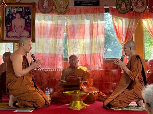 ภาพ No.264226:วันที่ 22 ตุลาคม พ.ศ. 2568 พิธีทอดกฐินสามัคคีทั่วไทย 30,000 วัด โดยคณะศิษยานุศิษย์ บูชาธรรม 81 ปี หลวงพ่อธัมมชโย ณ วัดสระบัวดอนหัน ตำบลยางคำ  อำเภอหนองเรือ จังหวัดขอนแก่น