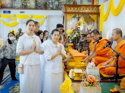 ภาพ No.269894:วันที่ 26 ตุลาคม พ.ศ. 2568 พิธีทอดกฐินสามัคคีทั่วไทย ณ วัดสะแกงาม แขวงแสมดำ เขตบางขุนเทียน กรุงเทพมหานคร โดยคณะศิษยานุศิษย์ บูชาธรรม 81 ปี หลวงพ่อธัมมชโย