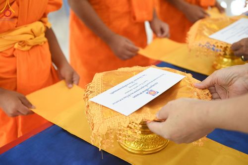 ภาพ No.59051:พิธีทอดผ้าป่ากองทุนการศึกษา ณ ศูนย์ปฎิบัติธรรมสระบุรี ต.นายาว อ.พระพุทธบาท จ.สระบุรี วันอังคาร ที่ 20 เมษายน พ.ศ. 2567