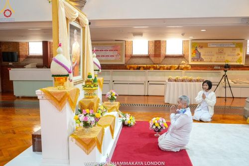 ภาพ No.186090:พิธีมุทิตาสักการะ เนื่องในวาระอายุวัฒนมงคล ๘๔ ปี หลวงพ่อทัตตชีโว วันอาทิตย์ที่ ๒๒ ธันวาคม พ.ศ. ๒๕๖๗ ณ วัดพระธรรมกายลอนดอน