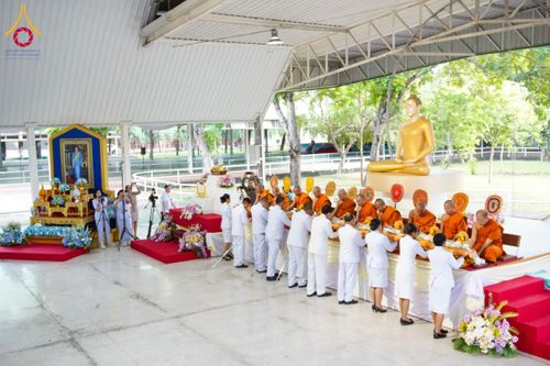 ภาพ No.148153:กิจกรรมเฉลิมพระเกียรติ สมเด็จพระนางเจ้าสิริกิติ์ พระบรมราชินีนาถ พระบรมราชชนนีพันปีหลวง เนื่องในโอกาสวันเฉลิมพระชนมพรรษา วันจันทร์ที่ 12 สิงหาคม พ.ศ. 2567 ณ อาคารโถงช้างฯ วัดพระธรรมกาย 