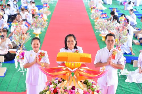 ภาพ No.94034:พิธีทอดกฐินสามัคคี เพื่อสร้างอาคารปฏิบัติธรรม พระมงคลเทพมุนี (สด จนฺทสโร) ณ ธุดงคสถานเขาย้อย ต.สระพัง อ. เขาย้อย จ.เพชรบุรี วันอาทิตย์ที่ 12 พฤศจิกายน พ.ศ. 2566