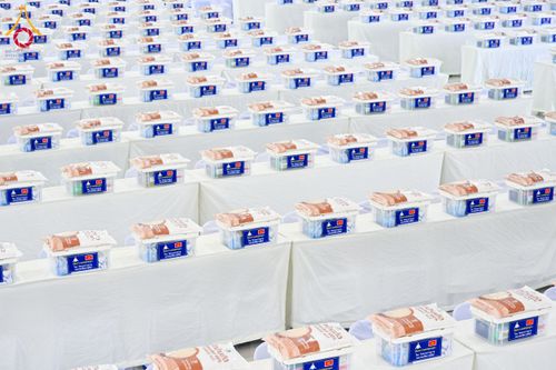 ภาพ No.208423:พิธีถวายสังฆทานแด่คณะสงฆ์ 323 วัด ปีที่ 21 ครั้งที่ 174 พิธีมอบกองทุนหนุนแรงใจช่วยครูใต้ ปีที่ 18 ครั้งที่ 138 และพิธีทำบุญอุทิศส่วนกุศลให้ผู้วายชนม์ ณ วัดบุณณาราม(วัดโคกงู) จ.นราธิวาส วันเสาร์ที่ 15 กุมภาพันธ์ พ.ศ.2568