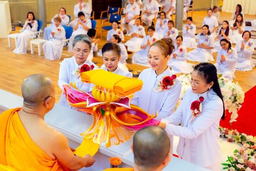 ภาพ No.92643:พิธีทอดกฐินวัดพระธรรมกายนอร์ธสวีเดน เพื่อปฏิสังขรณ์ ซ่อมแซมประตูและหน้าต่าง วันเสาร์ที่ 4 พฤศจิกายน พ.ศ. 2566 ณ เมือง แยฟเล่ ประเทศสวีเดน