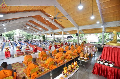 พิธีทอดกฐินสามัคคีทั่วไทย 5,000 วัด ณ ศูนย์ปฎิบัติธรรมบุญประสาน จ.สระบุรี วันที่ 4 พฤศจิกายน พ.ศ. 2566