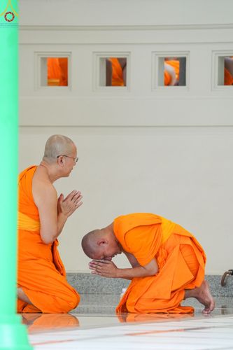 ภาพ No.84804:พิธีอธิษฐานพรรษา ของคณะสงฆ์ ในวันเข้าพรรษา แรม 1 ค่ำ เดือน 8 วันที่ 2 สิงหาคม พ.ศ. 2566 ณ โบสถ์พระไตรปิฎก วัดพระธรรมกาย ต.คลองสาม อ.คลองหลวง จ.ปทุมธานี