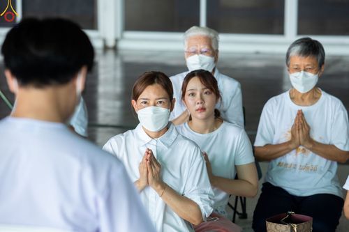 ภาพ No.82486:พิธีปลงผมนาคธรรมทายาท ในโครงการธรรมทายาทระดับอุดมศึกษา รุ่นที่ 50 ภาคฤดูฝน ในวันที่ 10 มิถุนายน พ.ศ. 2566 ณ วัดพระธรรมกาย