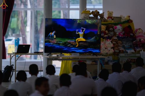 ภาพ No.104546:วันรวมพลังเด็กดี V-Star ผู้นำฟื้นฟูศีลธรรมโลก จังหวัดปราจีนบุรี ณ ธุดงคสถานปราจีนบุรี วันที่ 24 ธันวาคม พ.ศ. 2566