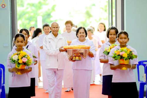 ภาพ No.241655:วันอาทิตย์ที่ 24 สิงหาคม พ.ศ. 2568 พิธีทอดผ้าป่า ฉลองครบรอบ 10 ปี ศูนย์ปฏิบัติธรรมพัทลุง