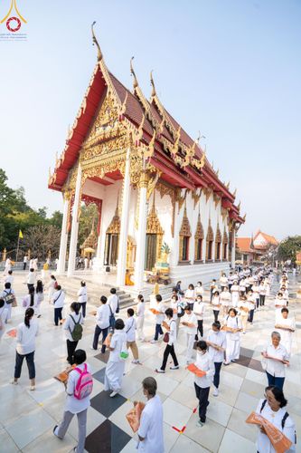 ภาพ No.117566:พิธีทอดผ้าป่าทำนุบำรุงศาสนสถาน ณ วัดบางไผ่นารถ ต.บางไทรป่า อ.บางเลน จ.นครปฐม วันที่ 23 มกราคม พ.ศ. 2567