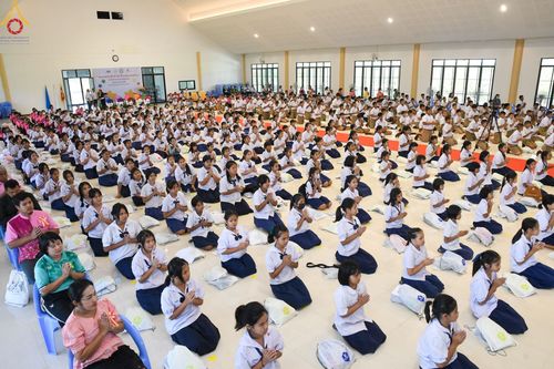 วันรวมพลังเด็กดี V-Star ผู้นำฟื้นฟูศีลธรรมโลก จังหวัดพระนครศรีอยุธยา ณ ศูนย์อบรมเยาวชนบางปะหัน ต.หันสัง อ.บางปะหัน จ.พระนครศรีอยุธยา วันอังคารที่ 19 ธันวาคม พ.ศ. 2566