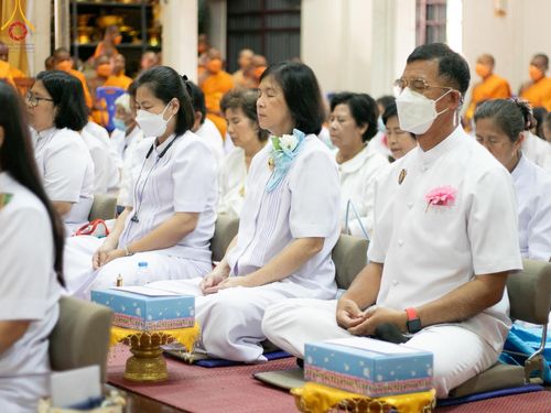 ภาพ No.113885:พิธีทอดผ้าป่าทำนุบำรุงศาสนสถาน ณ วัดอัมพวัน ต.บางม่วง อ.บางใหญ่ จ.นนทบุรี วันที่ 17 มกราคม พ.ศ. 2567